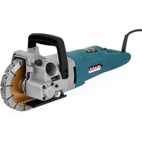 EBERTH Mauernutfräse Schlitzfräse Nutfräse 2500 Watt, 10x 156 Mm Trennscheibe, 5 - 45 Mm Schnitttiefe, 8 - 40 Mm Nutbreite, Wasseranschluss Wasserpumpe, Soft-Start Funktion, Sauger Anschluss, Koffer 3 EBERTH Mauernutfräse Schlitzfräse Nutfräse 2500 Watt, 10x 156 Mm Trennscheibe, 5 - 45 Mm Schnitttiefe, 8 - 40 Mm Nutbreite, Wasseranschluss Wasserpumpe, Soft-Start Funktion, Sauger Anschluss, Koffer – Bild 3