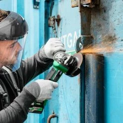 HiKOKI Akku-Winkelschleifer G3613DBW2Z 36 V Inkl. Zusatzgriff, Spannflansch, -mutter, Stirnlochschlüssel, Schruppscheibe, HSC III Box -Winkelschleifer & Mauernutfräsen Verkäufe 11499313 3