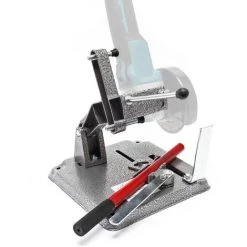 WILTEC Trennständer Für Einhand Winkelschleifer 115/125mm Halterung Für Winkelschleifmaschinen Ständer