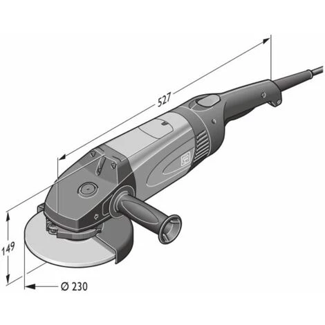 FEIN Winkelschleifer Ø 230 Mm WSG 20-230 2 FEIN Winkelschleifer Ø 230 Mm WSG 20-230 – Bild 2