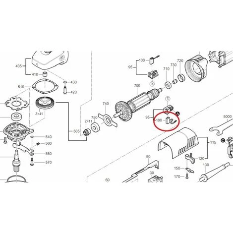 FEIN Kohlebürste 30711158000 Für Winkelschleifer WSG 1 FEIN Kohlebürste 30711158000 Für Winkelschleifer WSG