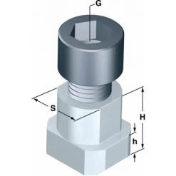SCHUNK Nutensteine Nutbreite 21 Mm