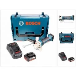 Bosch GWS 18-125 V-LI Akku Winkelschleifer 18V 125mm + 1x Akku 5,0Ah + Ladegerät + L-Boxx -Winkelschleifer & Mauernutfräsen Verkäufe 19365145 5