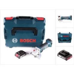 Bosch GWS 18-125 V-LI Akku Winkelschleifer 18V 125mm + 1x Akku 2,0Ah + L-Boxx - Ohne Ladegerät -Winkelschleifer & Mauernutfräsen Verkäufe 19365523 3