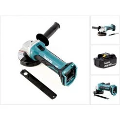 Makita BGA 452 18V Li-ion 115 Mm Akku-Winkelschleifer + 1x Makita BL1830 B Akku -Winkelschleifer & Mauernutfräsen Verkäufe 19365635 4