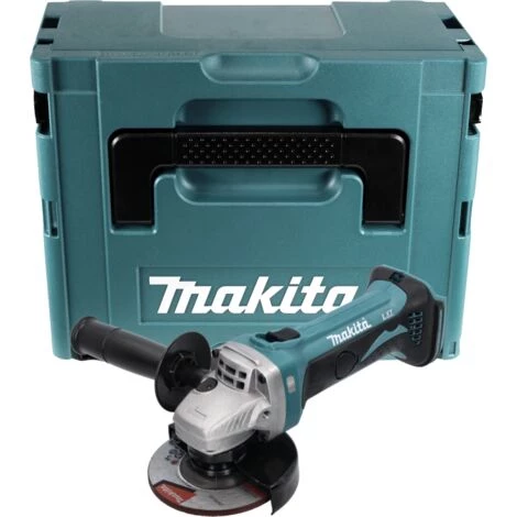 Makita DGA 452 ZJ Akku Winkelschleifer 18 V 115 Mm + Makpac - Ohne Akku, Ohne Ladegerät 2 Makita DGA 452 ZJ Akku Winkelschleifer 18 V 115 Mm + Makpac - Ohne Akku, Ohne Ladegerät – Bild 2