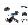 Makita DGA 504 T1 Akku Winkelschleifer 18V 125mm Brushless + 1x Akku 5,0Ah - Ohne Ladegerät