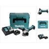 Makita DGA 452 RT1J Akku Winkelschleifer 18 V 115 Mm + 1x Akku 5,0 Ah + Ladegerät + Makpac