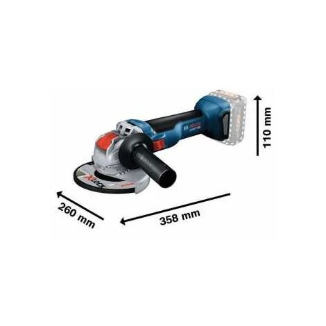 Bosch Akku-Winkelschleifer GWX 18V-10 Mit X-LOCK, Solo Version, L-BOXX Mit Einlage 2 Bosch Akku-Winkelschleifer GWX 18V-10 Mit X-LOCK, Solo Version, L-BOXX Mit Einlage – Bild 2