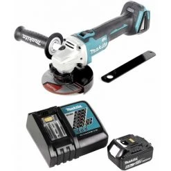 Makita DGA 506 RG1 Akku Winkelschleifer 18 V 125 Mm Brushless + 1x Akku 6,0 Ah + Ladegerät -Winkelschleifer & Mauernutfräsen Verkäufe 20200302 5