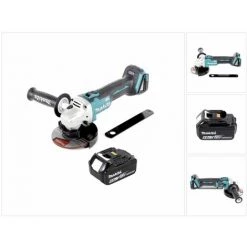 Makita DGA 506 G1 Akku Winkelschleifer 18 V 125 Mm Brushless + 1x Akku 6,0 Ah - Ohne Ladegerät -Winkelschleifer & Mauernutfräsen Verkäufe 20200325 4