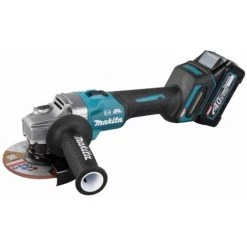 MAKITA 40V Akku-Winkelschleifer GA005GM201 | 2x Akku BL4040 Mit 4,0 Ah Makpac