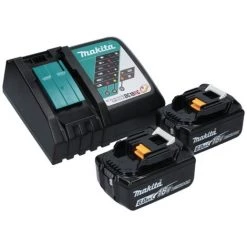 Makita DGA 506 RGJ Akku Winkelschleifer 18 V 125 Mm Brushless + 2x Akku 6,0 Ah + Ladegerät + Makpac -Winkelschleifer & Mauernutfräsen Verkäufe 23735364 3