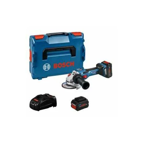 Bosch Akku-Winkelschleifer BITURBO GWS 18V-15 SC, 2 X Akku, Ladegerät, Bluetoot-Modul, Zubehör, L-BOXX 1 Bosch Akku-Winkelschleifer BITURBO GWS 18V-15 SC, 2 X Akku, Ladegerät, Bluetoot-Modul, Zubehör, L-BOXX
