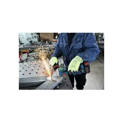 Bosch Akku-Winkelschleifer BITURBO GWS 18V-15 SC, 2 X Akku, Ladegerät, Bluetoot-Modul, Zubehör, L-BOXX 2 Bosch Akku-Winkelschleifer BITURBO GWS 18V-15 SC, 2 X Akku, Ladegerät, Bluetoot-Modul, Zubehör, L-BOXX – Bild 2