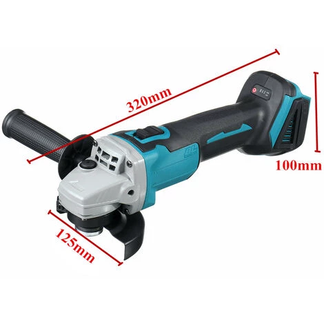 INSMA 125mm Winkelschleifer Akku Trennschleifer 800W Schleifmaschine (Ohne Akku) 2 INSMA 125mm Winkelschleifer Akku Trennschleifer 800W Schleifmaschine (Ohne Akku) – Bild 2