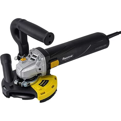 FANZTOOL Betonschleifer Betonfräse Winkelschleifer Absaughaube Mit 2100W Bürstenlosem Motor (Diamantschleiftopf 125mm Inklusiv) 1 FANZTOOL Betonschleifer Betonfräse Winkelschleifer Absaughaube Mit 2100W Bürstenlosem Motor (Diamantschleiftopf 125mm Inklusiv)