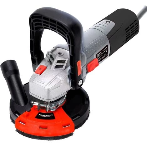 FANZTOOL Multischleifer Betonschleifer Winkelschleifer Sanierungsfräse 1400W Set Mit Absaughaube + Schleifteller + Sandpapier, Mit Drehzahlregelung 1 FANZTOOL Multischleifer Betonschleifer Winkelschleifer Sanierungsfräse 1400W Set Mit Absaughaube + Schleifteller + Sandpapier, Mit Drehzahlregelung