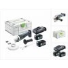 Festool AGC 18-125 EB-Plus Akku Winkelschleifer 18 V 125 Mm Brushless ( 576826 ) + 2x Akku 5,2 Ah + Ladegerät + Systainer ( Nachfolger Von 575344 )