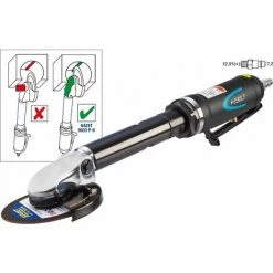 Hazet Tiefenschleifer - Gesamtlänge: 377 Mm - 9033P-8
