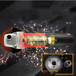 BETTERLIFE Winkelschleifer, Hochleistungsschleifer, Haushaltsstein-Edelstahl-Schleif- Und Schneidemaschine, Handschleifer -Winkelschleifer & Mauernutfräsen Verkäufe 29662897 3