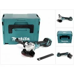 Makita DGA 513 ZJ Akku Winkelschleifer 18V 125mm Brushless Solo + Makpac - Ohne Akku, Ohne Ladegerät -Winkelschleifer & Mauernutfräsen Verkäufe 30340564 3