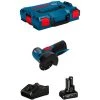 Winkelschleifer BOSCH GWS 12V-76 (1 X 6,0 Ah + GAL12V-40 + L-Boxx 102)