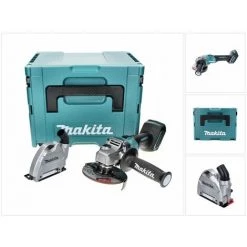 Makita GA 008 GZ01 Akku Winkelschleifer 40 V Max. 125 Mm Brushless XGT + Absaughaube + Makpac - Ohne Akku, Ohne Ladegerät -Winkelschleifer & Mauernutfräsen Verkäufe 30581297 5