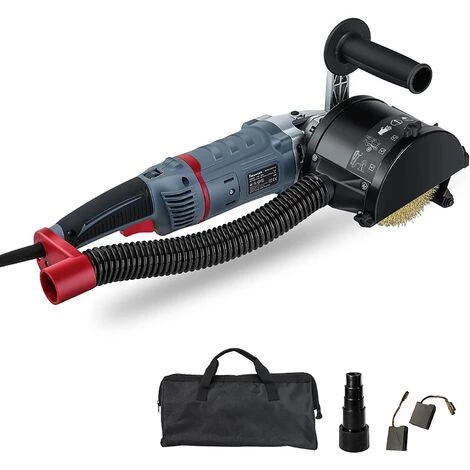 FANZTOOL FANZWORK 1500 Watt Satiniermaschine Schleifmaschine Bürstenschleifgerät Zur Renovierung Von Oberflächen Aller Art, Mit Staubsaugung-Anschluss, Drehzahlregelun (Renovator Set) 1 FANZTOOL FANZWORK 1500 Watt Satiniermaschine Schleifmaschine Bürstenschleifgerät Zur Renovierung Von Oberflächen Aller Art, Mit Staubsaugung-Anschluss, Drehzahlregelun (Renovator Set)