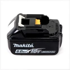 Makita DGA 513 G1J Akku Winkelschleifer 18V 125mm Brushless + 1x Akku 6,0Ah + Makpac - Ohne Ladegerät -Winkelschleifer & Mauernutfräsen Verkäufe 31033327 5