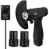 ASUPERMALL Multifunktionaler Mini-Winkelschleifer, Elektrischer Lithium-Winkelschleifer, Discless, 16,8 V Zwei-Strom-Akku, Wiederaufladbare Box, Europaischer Standard 220 V.