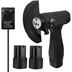 ASUPERMALL Multifunktionaler Mini-Winkelschleifer, Elektrischer Lithium-Winkelschleifer, Discless, 16,8 V Zwei-Strom-Akku, Wiederaufladbare Box, Europaischer Standard 220 V.