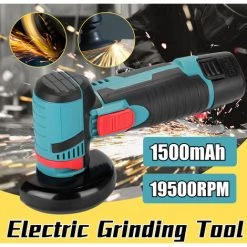 ASUPERMALL Multifunktions-Kaffeemuhle Mit 19500 U / Min, Zwei Batterien Und Eine Ladung (Muhle + 2 Batterien + Ladegerat + Handbuch), Europaische Norm 220V -Winkelschleifer & Mauernutfräsen Verkäufe 31107964 4