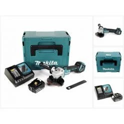 Winkelschleifer & Mauernutfräsen Verkäufe 21 Makita DGA 513 RT1J Akku Winkelschleifer 18V 125mm Brushless + 1x Akku 5,0Ah + Ladegerät + Makpac