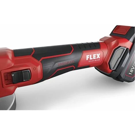 FLEX 18V Akku Winkelschleifer LB 125 18.0-EC | Ohne Akku Ohne Ladegerät L-Boxx 2 FLEX 18V Akku Winkelschleifer LB 125 18.0-EC | Ohne Akku Ohne Ladegerät L-Boxx – Bild 2