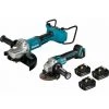 Makita DLX2245PT1 Akku-Winkelschleifer-Set