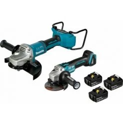 Makita DLX2245PT1 Akku-Winkelschleifer-Set