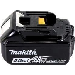 Makita DGA 452 T1J Akku Winkelschleifer 18 V 115 Mm + 1x Akku 5,0 Ah + Makpac - Ohne Ladegerät -Winkelschleifer & Mauernutfräsen Verkäufe 33028598 5