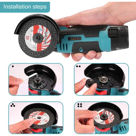 ASUPERMALL 19500 U / Min Elektroschleifwerkzeug Multifunktionsschneider Zum Schneiden Polieren Von Keramikfliesen Holz Stein Stahl 2 ASUPERMALL 19500 U / Min Elektroschleifwerkzeug Multifunktionsschneider Zum Schneiden Polieren Von Keramikfliesen Holz Stein Stahl – Bild 2