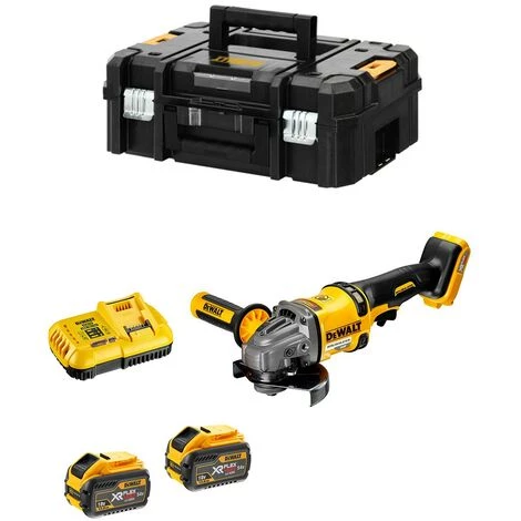 Winkelschleifer DeWALT DCG414Y2 FlexVolt (2 X 54V/18V 12,0 Ah + DCB118 + TSTAK II) 1 Winkelschleifer DeWALT DCG414Y2 FlexVolt (2 X 54V/18V 12,0 Ah + DCB118 + TSTAK II)