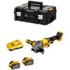 Winkelschleifer DeWALT DCG414X2 FlexVolt (2 X 54V/18V 9,0 Ah + DCB118 + TSTAK II)