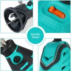 KKmoon 195 Stücke Elektrowerkzeuge Mini Bohrer Rotary Grinder Polieren Schleifwerkzeug Set Mit 6 Position Variable Geschwindigkeit Für Präzisionswerkzeuge -Winkelschleifer & Mauernutfräsen Verkäufe 34644785 3