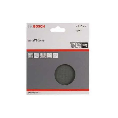 Bosch 10-tlg. Schleifblatt-Set F355, Für Kleine Winkelschleifer, Ø 115, Korn 320 1 Bosch 10-tlg. Schleifblatt-Set F355, Für Kleine Winkelschleifer, Ø 115, Korn 320