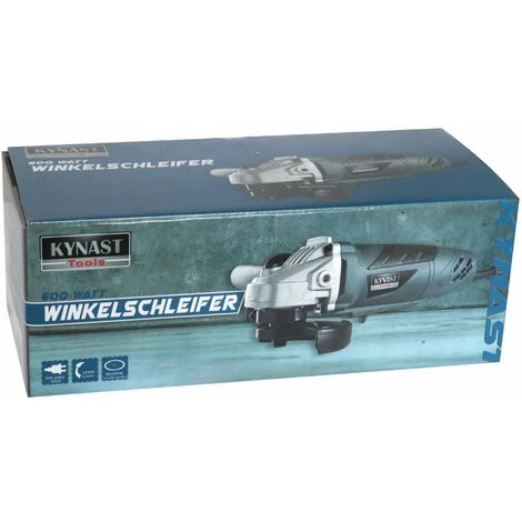 KYNAST TOOLS Kynast Winkelschleifer 600 Watt Für Scheiben Bis Ø 125mm - Grau 5 KYNAST TOOLS Kynast Winkelschleifer 600 Watt Für Scheiben Bis Ø 125mm - Grau – Bild 5