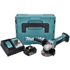 Makita DGA 452 RG1J Akku Winkelschleifer 18 V 115 Mm + 1x Akku 6,0 Ah + Ladegerät + Makpac -Winkelschleifer & Mauernutfräsen Verkäufe 36683650 4