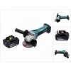 Makita DGA 452 T1 Akku Winkelschleifer 18 V 115 Mm + 1x Akku 5,0 Ah - Ohne Ladegerät