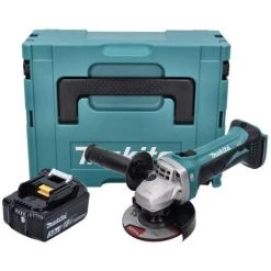 Makita DGA 452 F1J Akku Winkelschleifer 18 V 115 Mm + 1x Akku 3,0 Ah + Makpac - Ohne Ladegerät 8 Makita DGA 452 F1J Akku Winkelschleifer 18 V 115 Mm + 1x Akku 3,0 Ah + Makpac - Ohne Ladegerät -Winkelschleifer & Mauernutfräsen Verkäufe 36684201 4