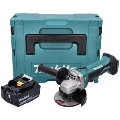Makita DGA 452 G1J Akku Winkelschleifer 18 V 115 Mm + 1x Akku 6,0 Ah + Makpac - Ohne Ladegerät -Winkelschleifer & Mauernutfräsen Verkäufe 36684207 4