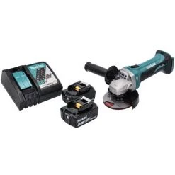 Makita DGA 452 RT Akku Winkelschleifer 18 V 115 Mm + 2x Akku 5,0 Ah + Ladegerät 8 Makita DGA 452 RT Akku Winkelschleifer 18 V 115 Mm + 2x Akku 5,0 Ah + Ladegerät -Winkelschleifer & Mauernutfräsen Verkäufe 36684266 4