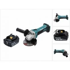Makita DGA 452 F1 Akku Winkelschleifer 18 V 115 Mm + 1x Akku 3,0 Ah - Ohne Ladegerät